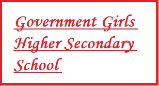 Government Girls Higher Secondary School Tenders