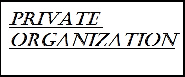 Private Organization Tenders