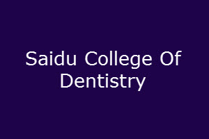 Saidu College Of Dentistry Tenders