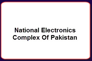 National Electronics Complex Of Pakistan Tenders