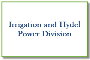 Irrigation & Hydle Power Division Tenders