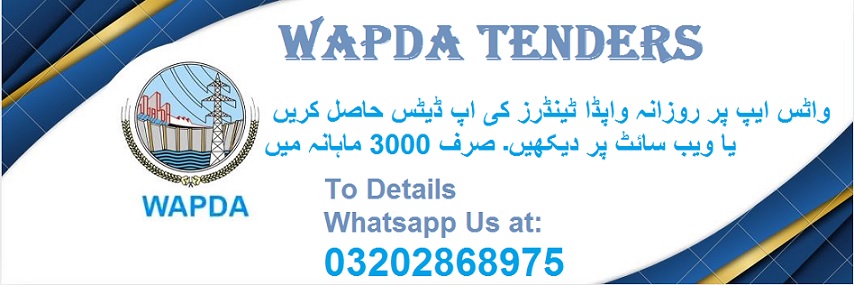 WAPDA Tenders & Auctions in Paksitan