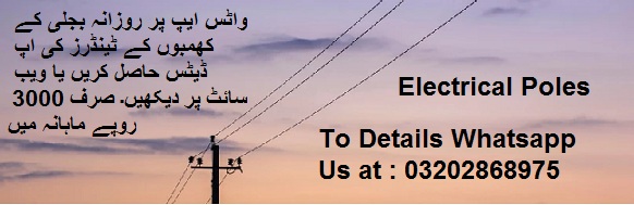 Poles Tenders & Auctions in Paksitan